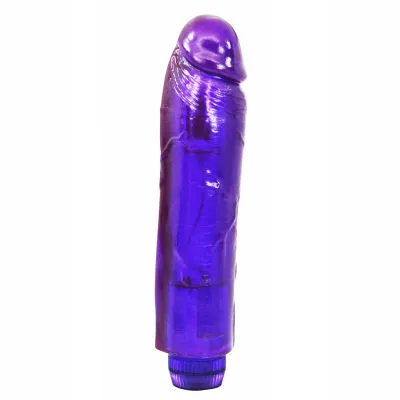 Cloud 9 Dong Vibrating Purple 9 inch
