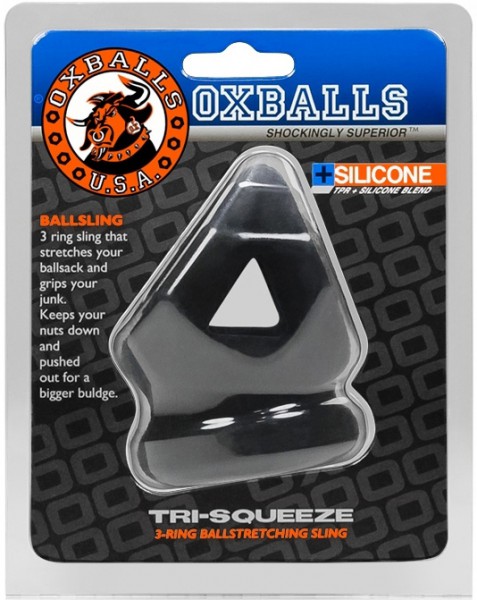 Tri-Squeeze Cock & Ball Ring