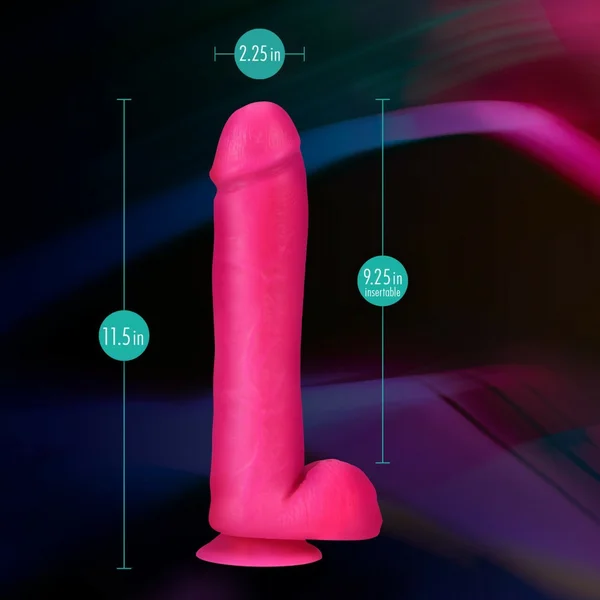 Neo Elite 11 Inch Dual-Density Silicone Dildo with Suction Cup — image 15 of 19