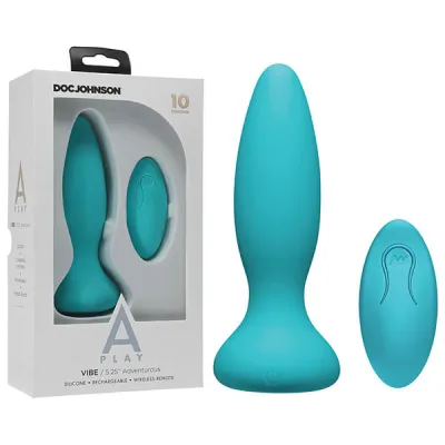 A Play Vibe Adventurous Rechargeable Silicone Anal Plug