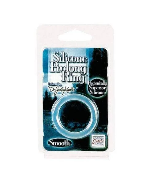 Dr. Joel's Silicone Prolong Ring - Smooth Clear