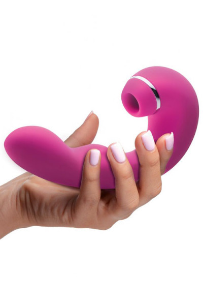 Inmi Shegasm Tapping G-Spot Vibrator with Suction & Vibration