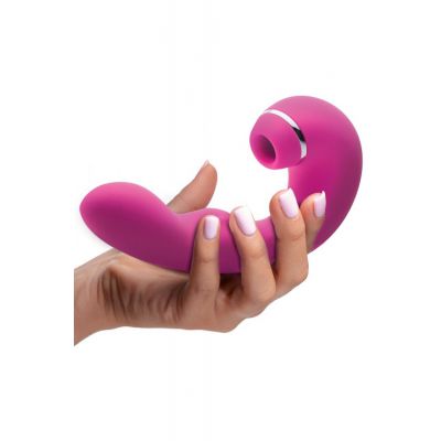 Inmi Shegasm Tapping G Spot Vibrator with Suction Vibration