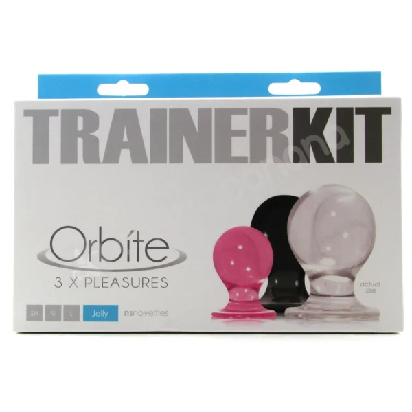 Orbite Trainer Kit Butt Plugs 3 Pack
