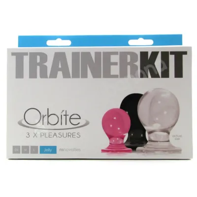 Orbite Trainer Kit Butt Plugs 3 Pack