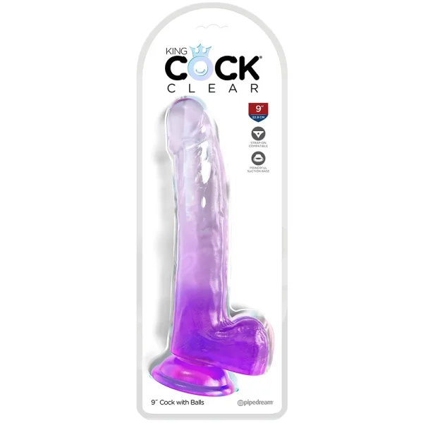 King Cock 9 Inch Ballsy Dildo