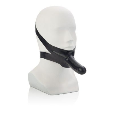 The Accommodator Latex Dong Black