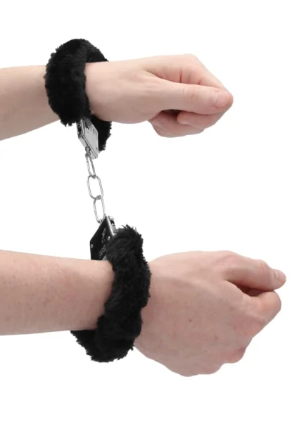 OUCH! Beginners Metal & Fur Handcuffs