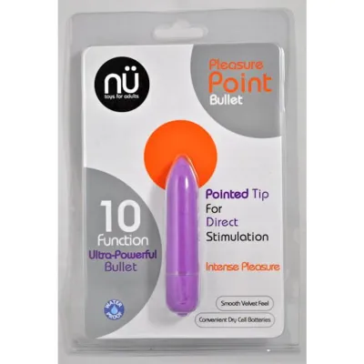NU Sensuelle S Wet Pleasure Point Bullet Purple