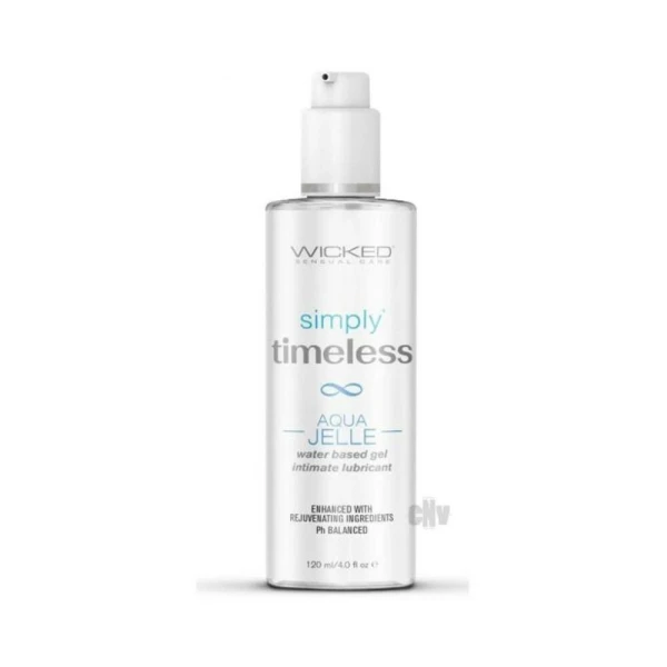 Lubricants: Wicked Simply Timeless Aqua Jelle 4 Oz.