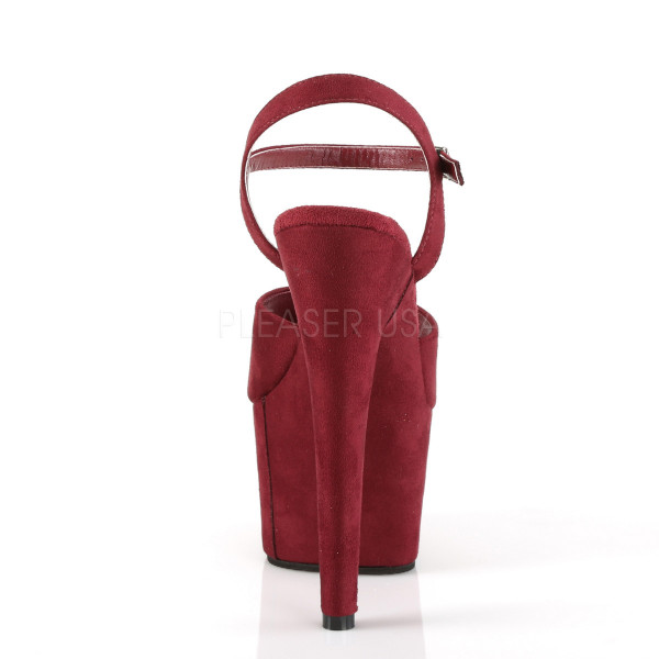 7 inches Heel, 2 3/4 inches PF Ankle Strap Sandal w/ Wrapped PF Bottom — image 8 of 20