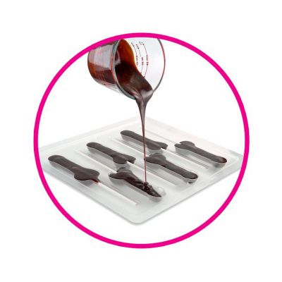 Bachelorette Party Favors Pecker Lollipop Mold Clear