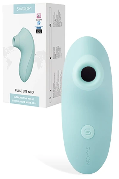 Svakom Pulse Lite Neo App Controlled 4.4" Clitoral Stimulator