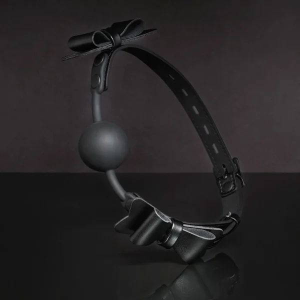 Sincerely Bow Tie Silicone Ball Gag By Sportsheets