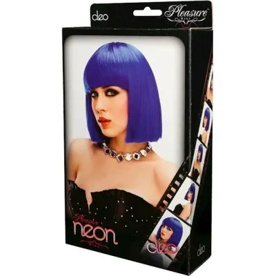 Cleo Wig Blue