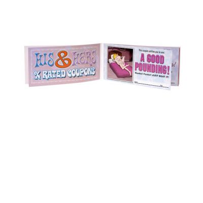 His Hers X rated Coupons Pink One Size