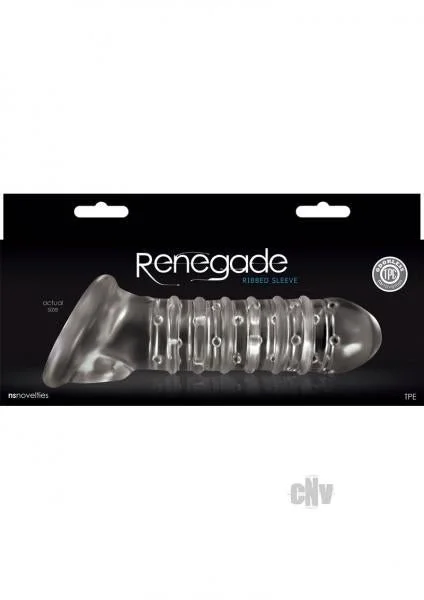 Renegade Ribbed Extension Clear Sleeve — image 4 of 4