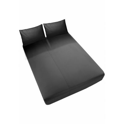 Wet Works Fitted Waterproof Sheet Queen Black BDSM Anal Toys
