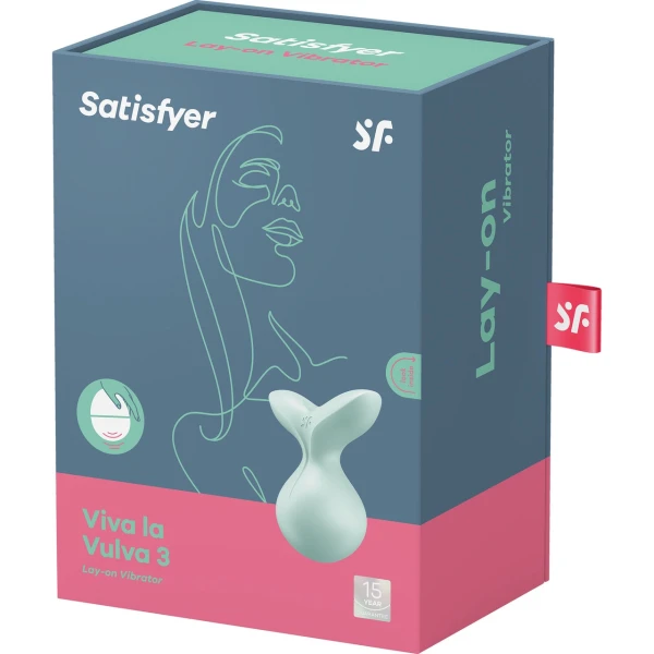 Satisfyer Viva La Vulva 3 Lay-On Vibrator