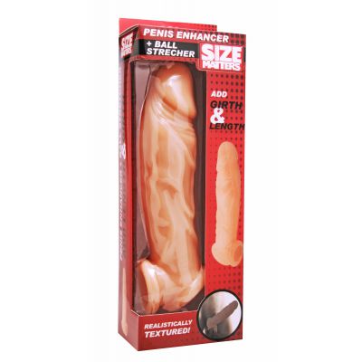 Realistic Penis Sleeve Ball Stretcher