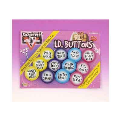 Bachelorette Id Button Set 12
