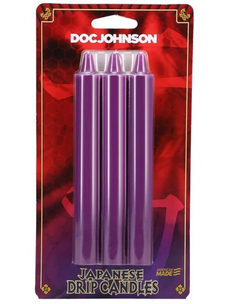 Japanese Drip Candles x3