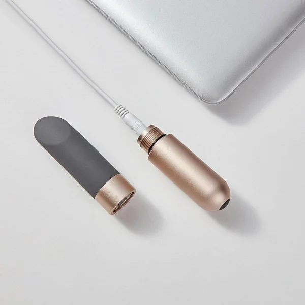 Love Not War Amore Sustainable Made Bullet Vibrator - Grey