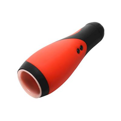 Vibra Head Bionic Auto Stroker Red
