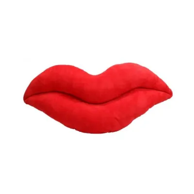Games Novelty Sli Lip Pillow Plushie Red 26 In Medium