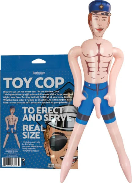 Bachelorette Party - Cop - Inflatable Party Doll