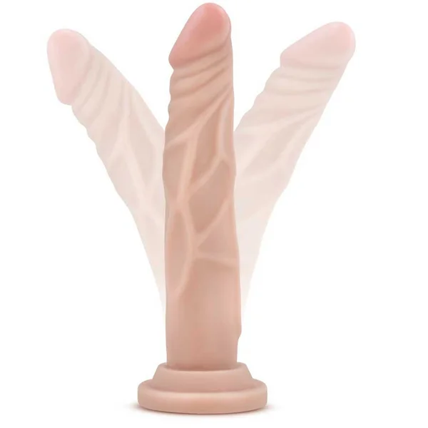 Dr. Skin Basic 7.5 Inch Realistic Beige Anal Dildo by Blush Novelties — image 5 of 6
