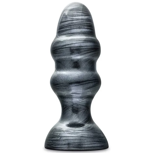 Jet Stealth Carbon Metallic Black Anal Plug for Men by Blush Novelties — image 2 of 2