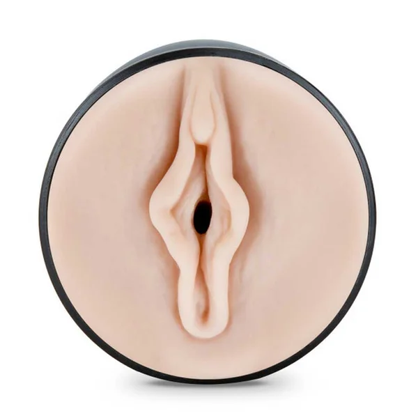 M for Men Self Lubricating Soft and Pleasure Ridge Pussy Vanilla by Blush Novelties — image 3 of 5