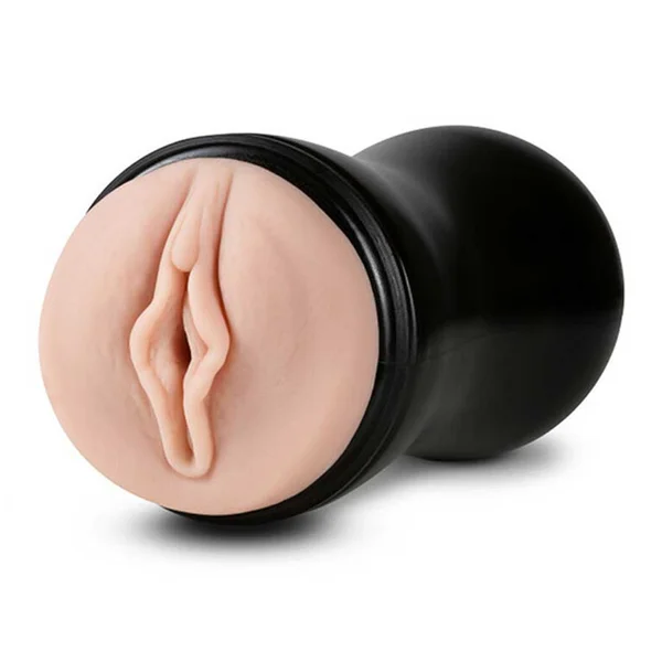 M for Men Self Lubricating Soft and Pleasure Orb Pussy Vanilla by Blush Novelties — image 3 of 6