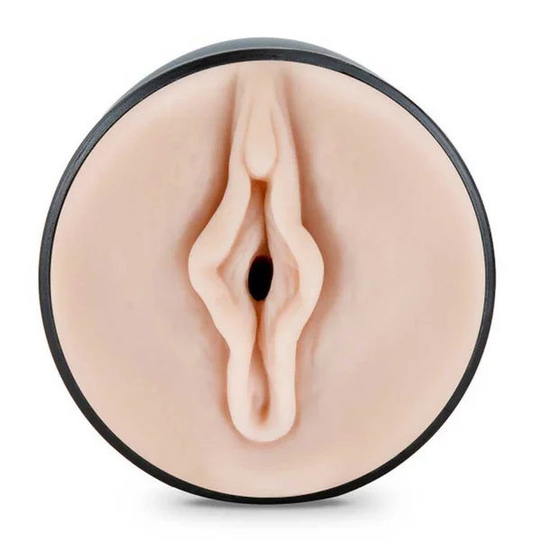 M for Men Self Lubricating Soft and Wet Ribbed/Orbed Pussy Vanilla by Blush Novelties — image 3 of 5