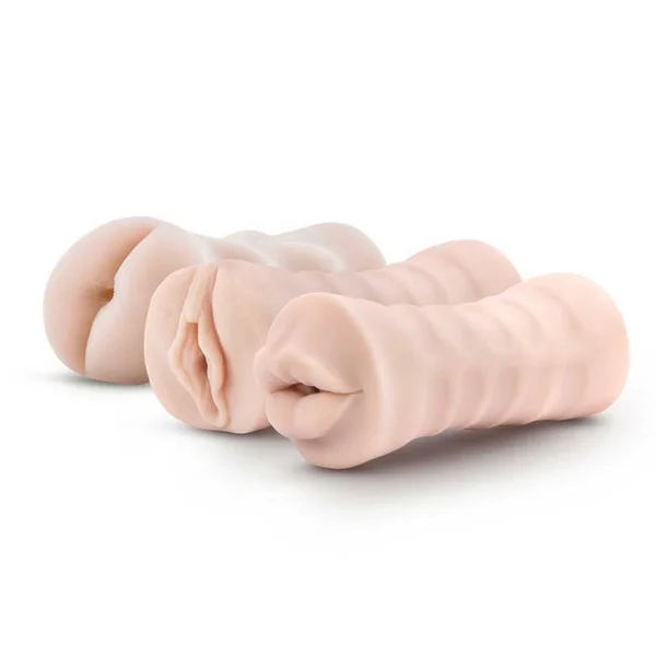 M for Men 3-Pack Self-Lubricating Vibrating Stroker Sleeve Kit — image 16 of 19
