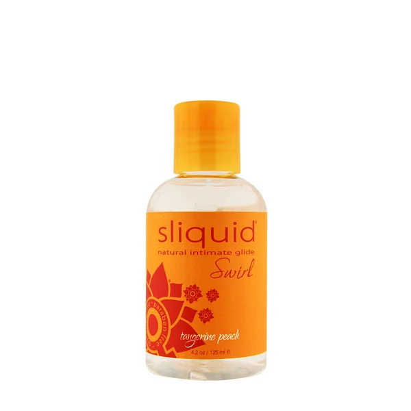 Sliquid Swirl Tangerine Peach Flavored Lube | 4.2oz — image 5 of 5
