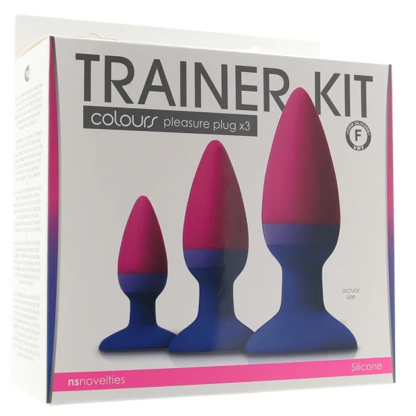 Colours Pleasure Plug x 3 Set
