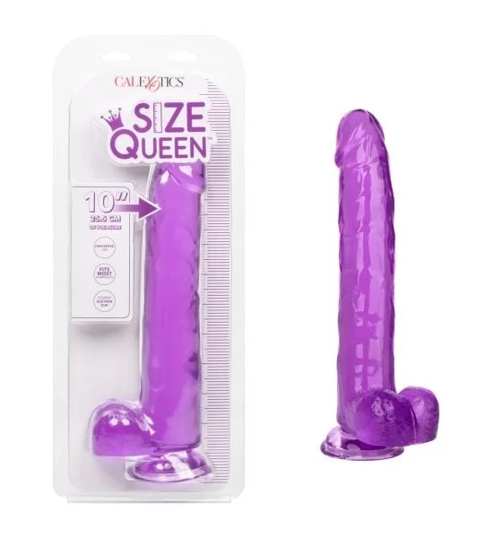 Size Queen 10"/25.5 cm - Purple