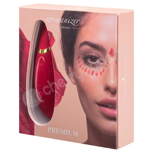 Womanizer Premium Red Clitoral Suction Stimulator