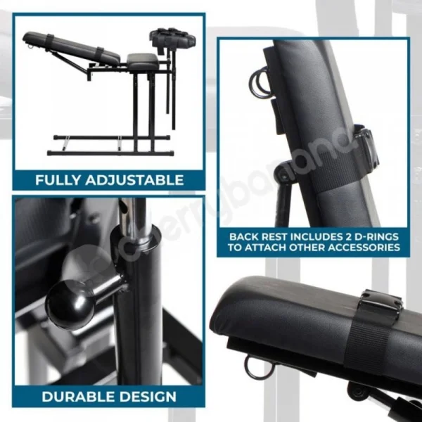 Master Series Extreme Obedience Bondage Chair