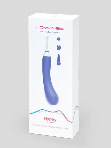 Lovense Hyphy App-Controlled Dual-End High-Frequency Clitoral Vibrator