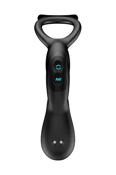 Nexus Revo Embrace Rotating Prostate & Perineum Massager with Dual Cock Rings