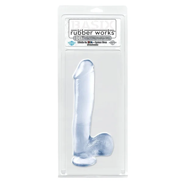 Basix 10" Dong w/Suction Cup — image 11 of 15