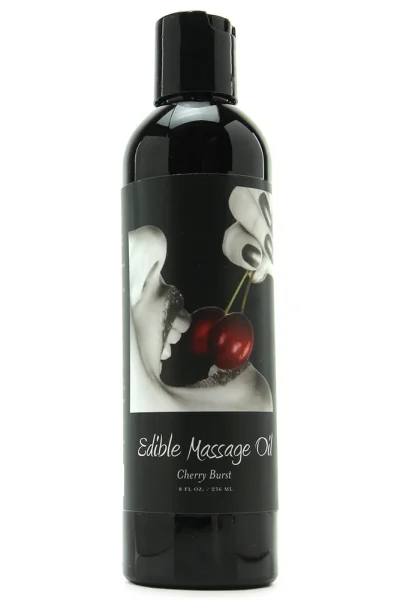 Earthly Body Edible Massage Oil 8oz