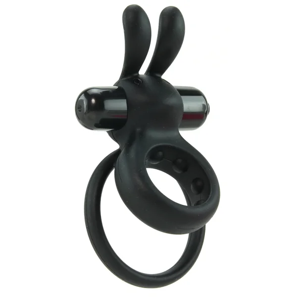 Ohare Vibrating Silicone Cock Ring By Screaming O - Black