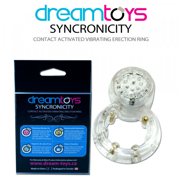 DreamToys Synchronicity - Contact Activated Vibrating Erection Ring — image 4 of 4