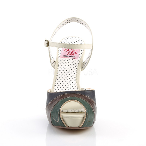 4 1/2 inches Heel, 1 inches Hidden PF Ankle Strap Sandal — image 6 of 8