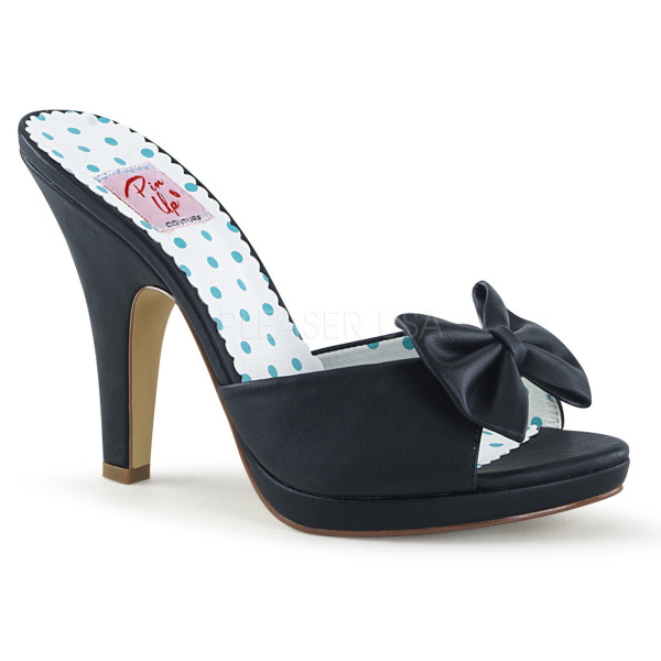 4 inches Heel 1/2 inches PF Slide W/ Bow Accent