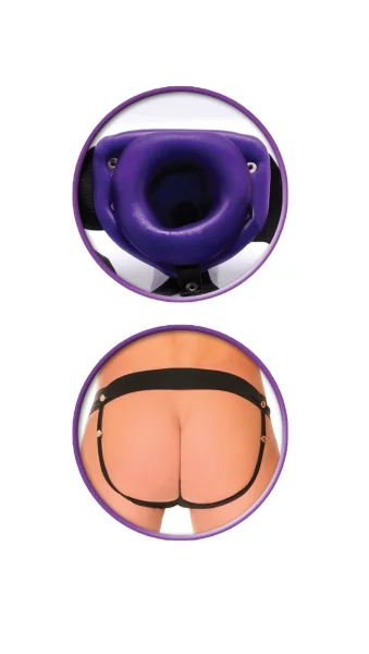 Pipedream Products Fetish Fantasy For Him or Her Vibrating Hollow Strap-On